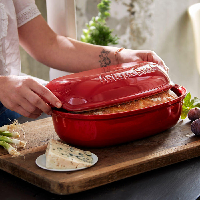 Emile Henry Artisan Bread Baker Burgundy - HAUSwares