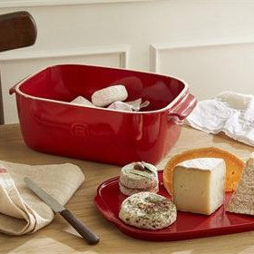 Emile Henry Burgundy Cheese Box - HAUSwares