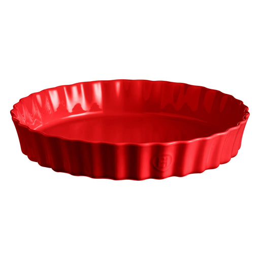 Emile Henry Deep Flan Dish Burgundy 32cm - HAUSwares