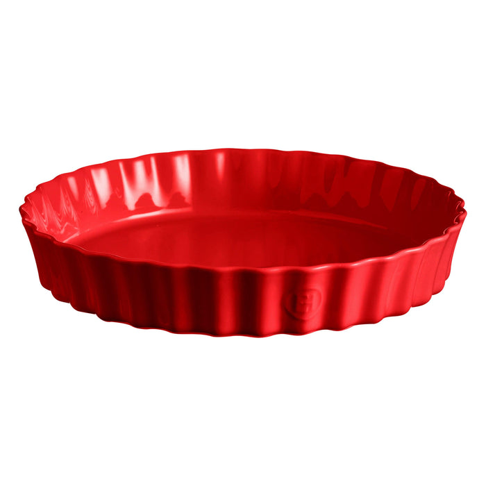 Emile Henry Deep Flan Dish Burgundy 32cm - HAUSwares