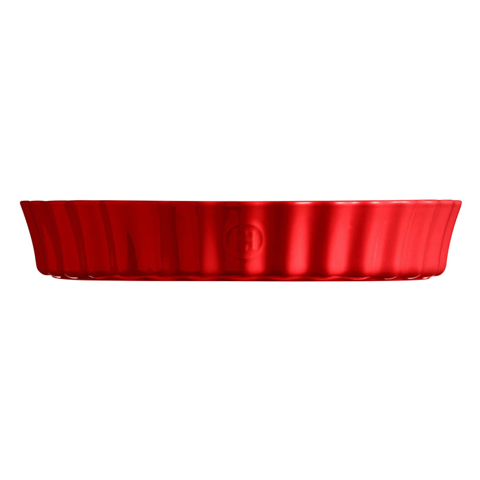 Emile Henry Deep Flan Dish Burgundy 32cm - HAUSwares