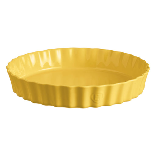 Emile Henry Deep Flan Dish Provence Yellow 32cm - HAUSwares