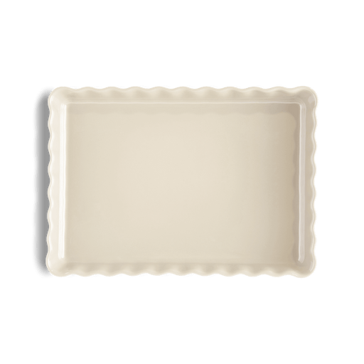 Emile Henry Deep Rectangular Tart Dish Clay - HAUSwares