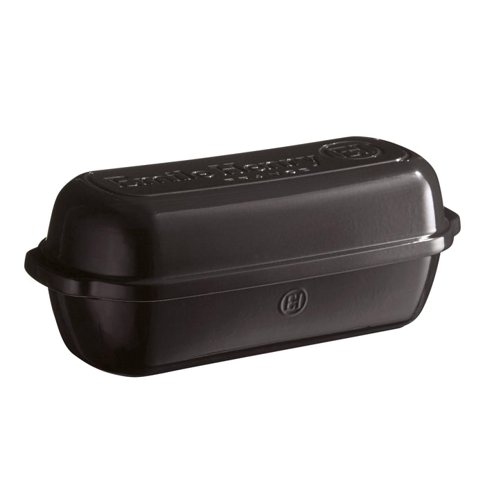 Emile Henry Large Bread Loaf Baker Charcoal - HAUSwares