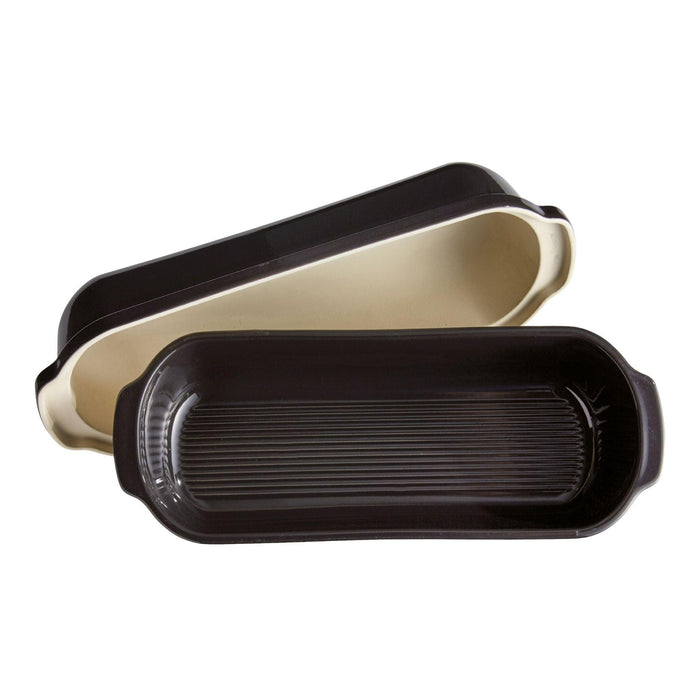 Emile Henry Large Bread Loaf Baker Charcoal - HAUSwares