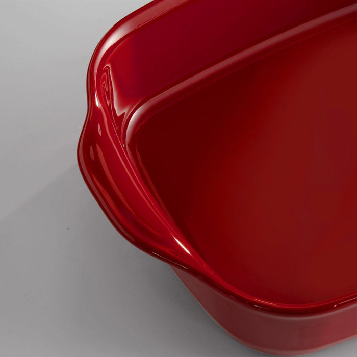 Emile Henry Large Rectangular Oven Dish Burgundy 42.5cm x 28cm - HAUSwares