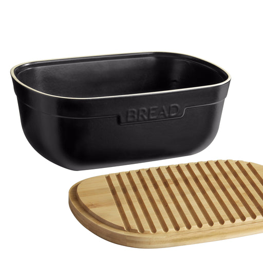 Emile Henry New Bread Box - Black Truffle - HAUSwares