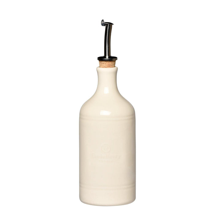 Emile Henry Oil cruet Clay 7.5cm dia.