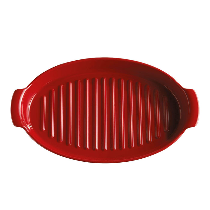 Emile Henry Papillote Steamer Burgundy 42cm x 25cm - HAUSwares