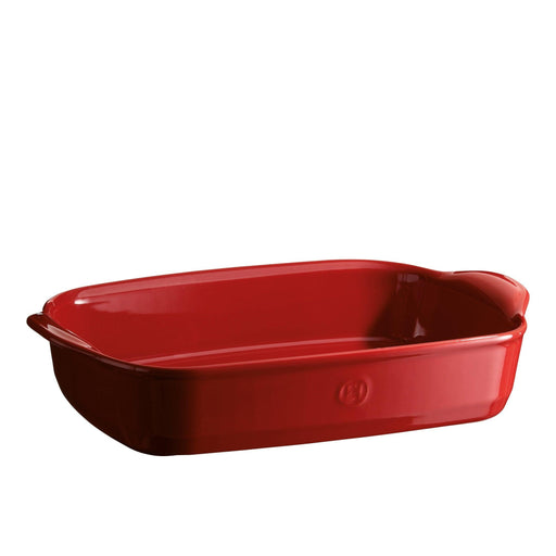 Emile Henry Rectangular Oven Dish Burgundy 36.5cm x 23.5cm