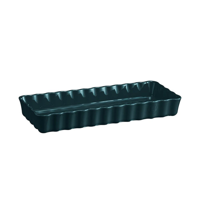 Emile Henry Slim Rectangular Tart Dish Belle Ile - HAUSwares