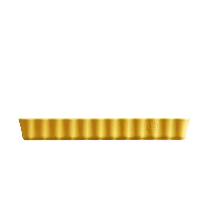 Emile Henry Slim Rectangular Tart Dish Provence Yellow - HAUSwares