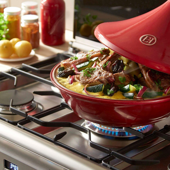 Emile Henry Tagine Burgundy 32cm dia. - HAUSwares