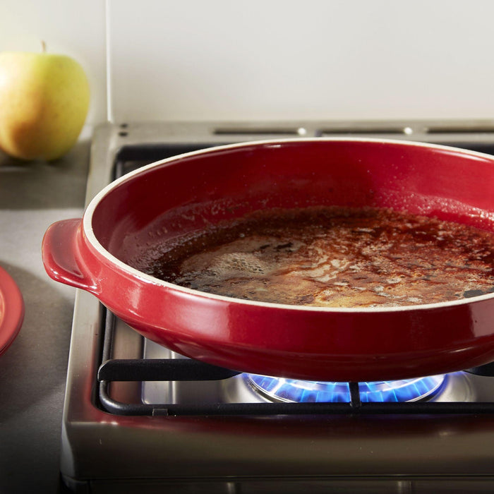 Emile Henry Tarte Tatin Set Burgundy 28cm dia. - HAUSwares