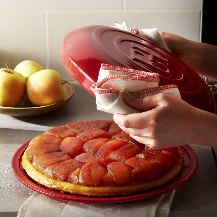 Emile Henry Tarte Tatin Set Burgundy 28cm dia. - HAUSwares
