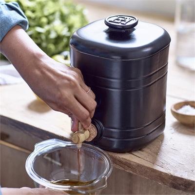Emile Henry Vinegar Pot - Black Truffle - HAUSwares