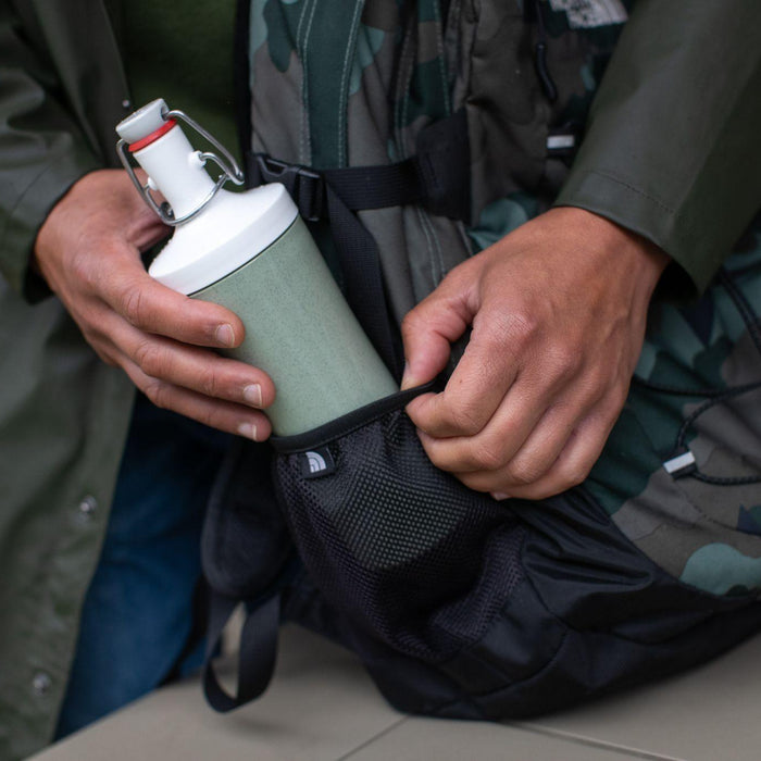 Koziol PLOPP TO GO Water Bottle Organic Green 425ml - HAUSwares