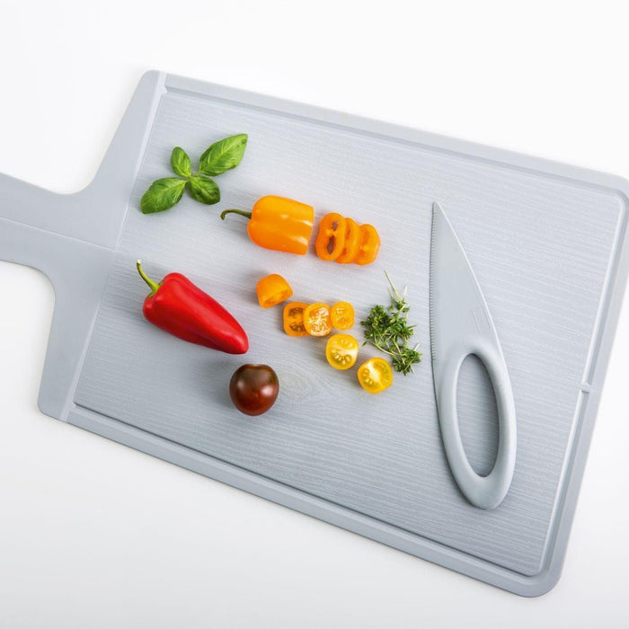 Koziol SNAP 2.0 Cutting Board Organic Grey - HAUSwares