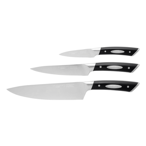 SCANPAN Classic Knives - 3pc Chef Set