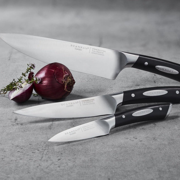 SCANPAN Classic Knives - 3pc Chef Set - HAUSwares