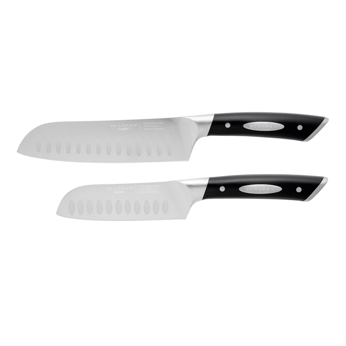 SCANPAN Classic Knives - Santoku Set 2pc