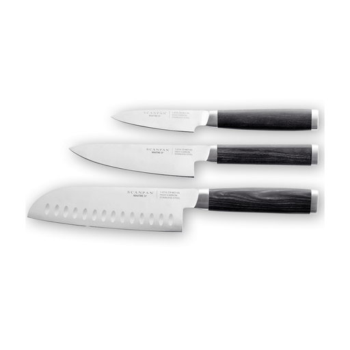 Scanpan Maitre D 3pc Asian Knife Set