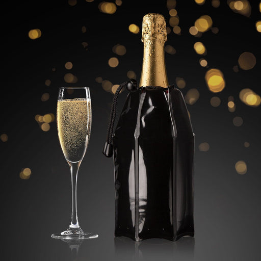 Vacu Vin Active Cooler Champagne Black - HAUSwares