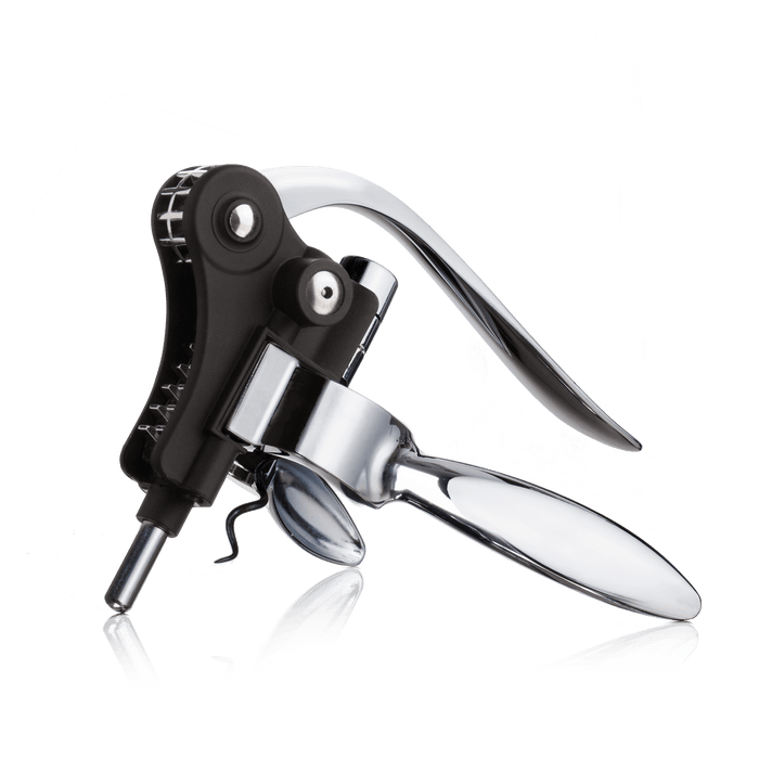 Vacu Vin Lever Corkscrew Horizontal - Black - HAUSwares