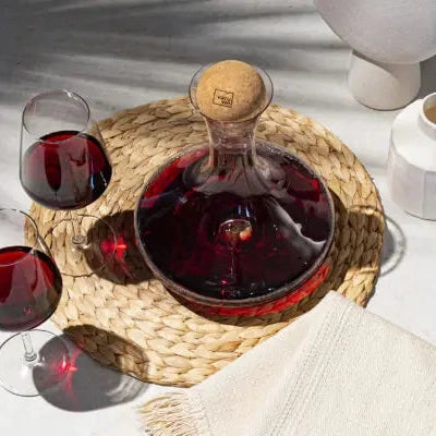 Vacu Vin New Wine Decanter - Crystal Glass