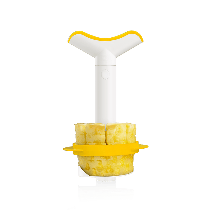 Vacu Vin Pineapple Slicer & Wedger - White/Yellow - HAUSwares