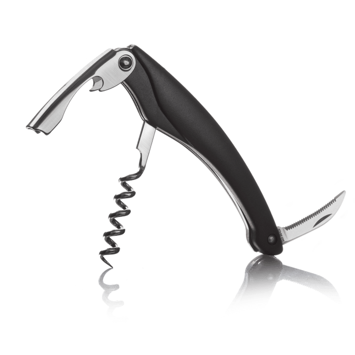 Vacu Vin Waiter's Corkscrew - Black - HAUSwares