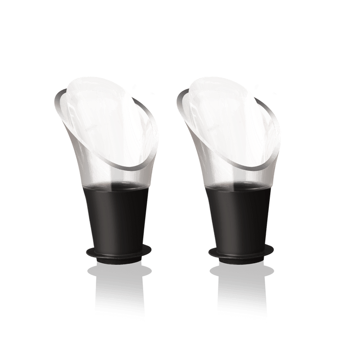 Vacu Vin Wine Server Crystal | Set of 2 - HAUSwares