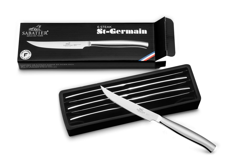 Lion Sabatier 6pc 11cm Serrated Steak Knives  - Saint Germain