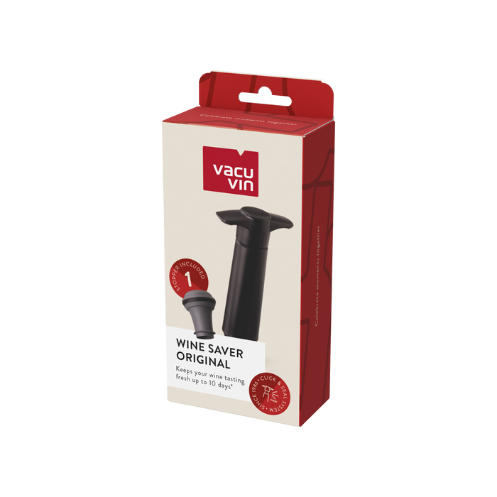 Vacu Vin Wine Saver Black