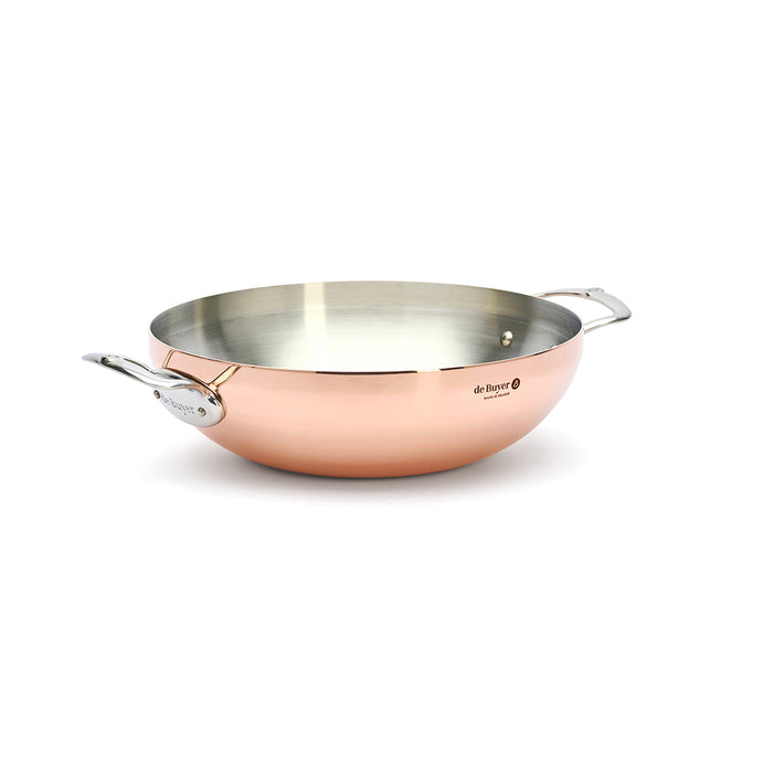 De Buyer Prima Matera 32cm Rounded Wok
