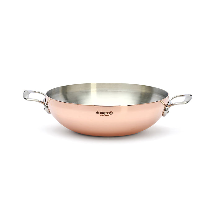 De Buyer Prima Matera 32cm Rounded Wok