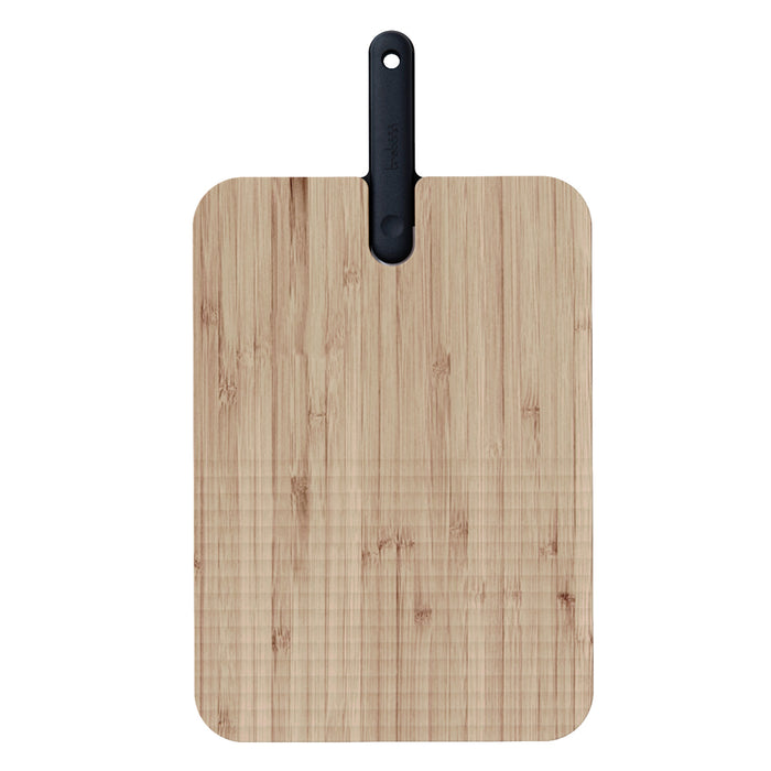 Trebonn Artu Cutting Board With Bread Knife 20cm (Black Edition)