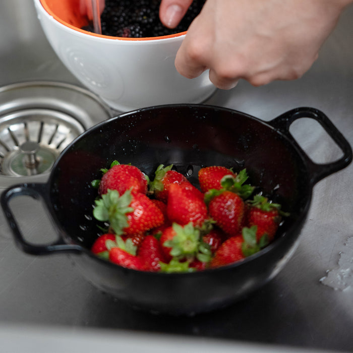 Trebonn Helm Small Colander - Black