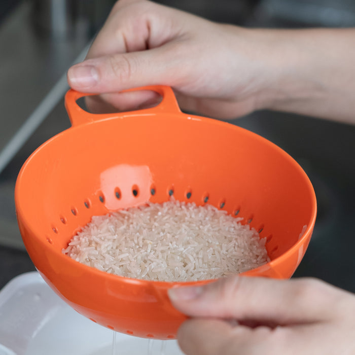 Trebonn Helm Small Colander - Coral