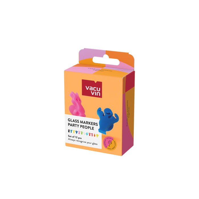 Vacu Vin Glass Markers Party People