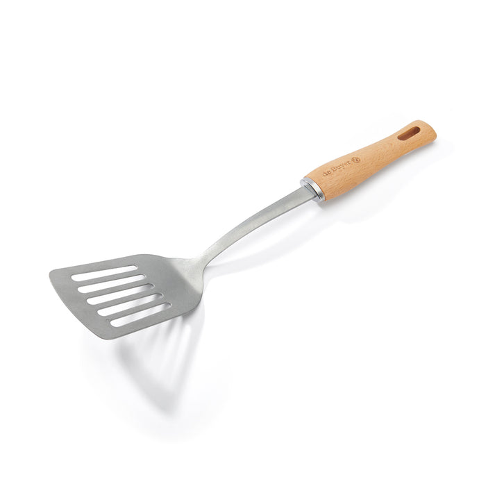 De Buyer B Bois 35cm Stainless Steal Slotted Spatula
