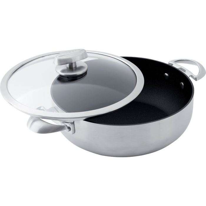 SCANPAN CS+ 26cm Low Sauce Pot with Lid