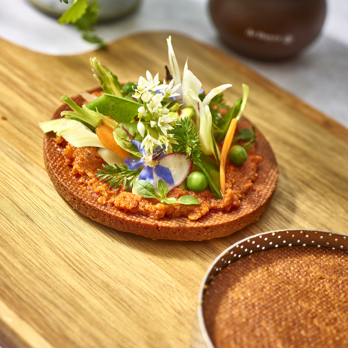 De Buyer Round 10.5cm Perforated Tart Ring