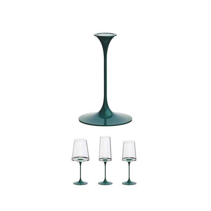 Trebonn SplitGlass Stem - Green