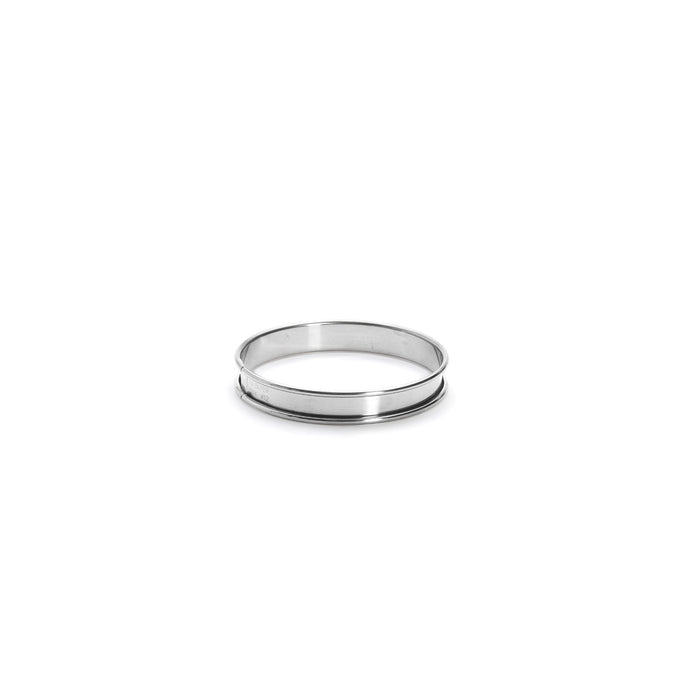 De Buyer Round 12cm Rolled Edge Tart Ring