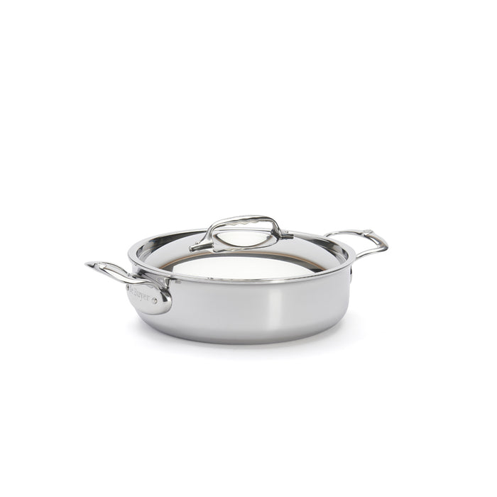 De Buyer Affinity 24cm Sauté Pan with Lid