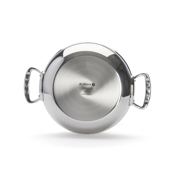 De Buyer Affinity 28cm Round Sauté Pan with Lid