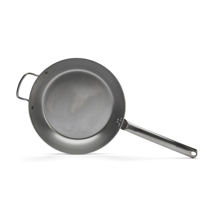 De Buyer Carbone Plus 32cm Round Frying Pan W/2 Handles