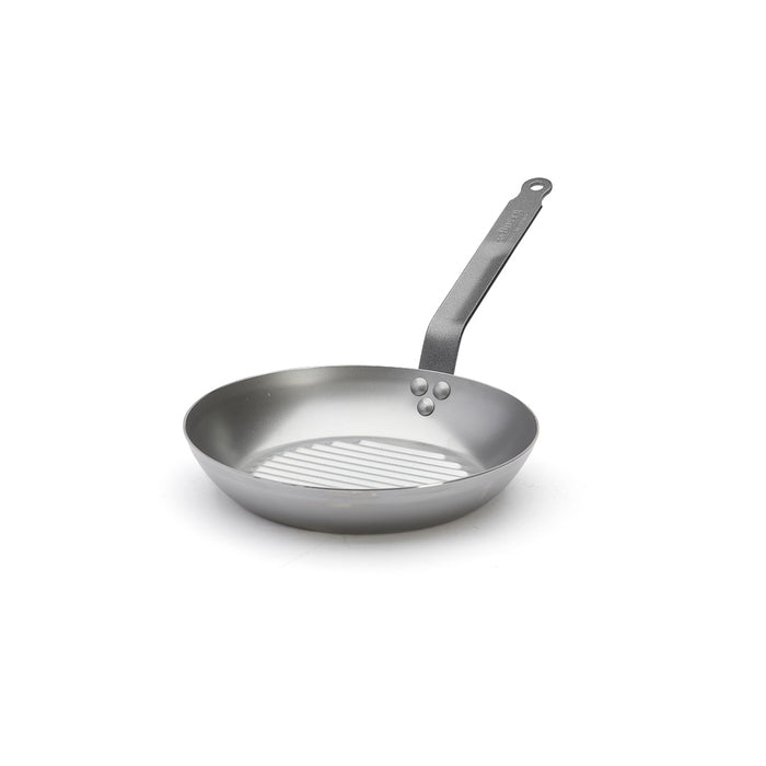 De Buyer Carbone Plus 26cm Round Grill Frying Pan