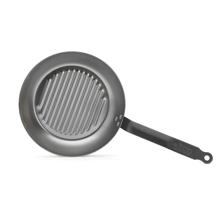 De Buyer Carbone Plus 26cm Round Grill Frying Pan